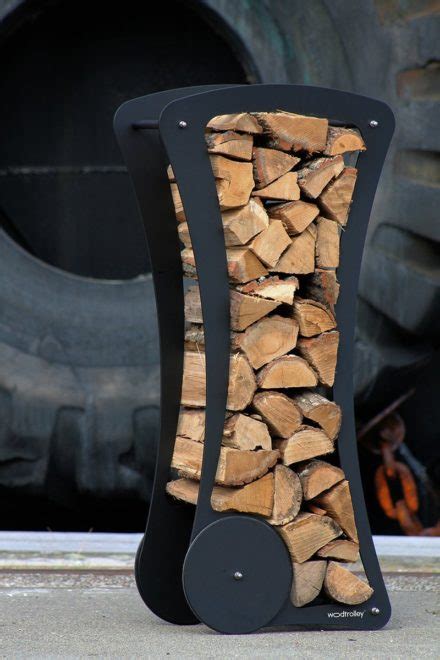 Fireplace Log Holders and Indoor Firewood Racks: 30 Decorative Modern ...