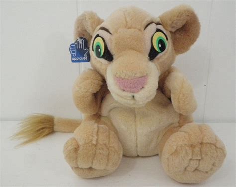 The Lion King Nala Cub Plush Stuffed Animal Hand Puppet 8 Vintage Applause With Tag 1990s 41702 ...