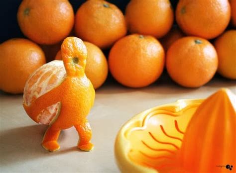 Bytes: Orange Peel Art