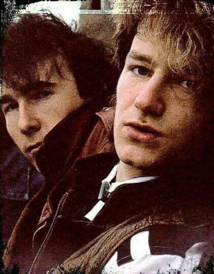 U2 Early Days - Bono and Edge | Mooie mannen, Mannen