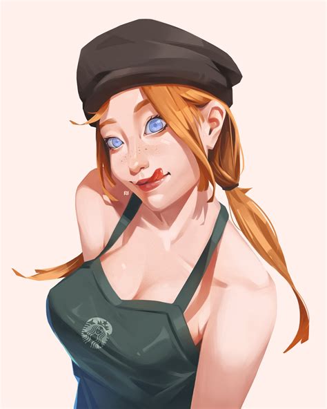 ArtStation - barista