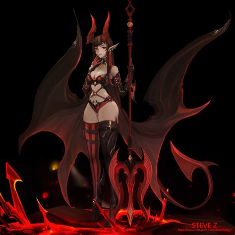 ArtStation - RED DEMON-2, Steve Zheng (com imagens) | Anime ...