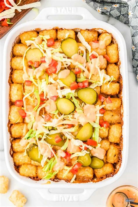 Big Mac Tater Tot Casserole - Best Casserole Recipes