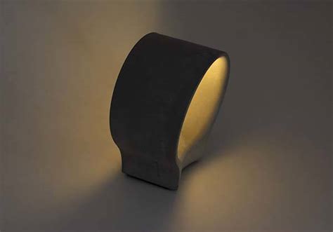 Handmade Concrete LED Bedside Lamp | Gadgetsin