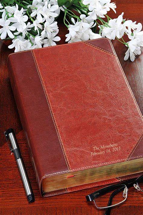 ESV Large Print Study Bible -Brown/Cordovan Portfolio Design – Celebrate Faith