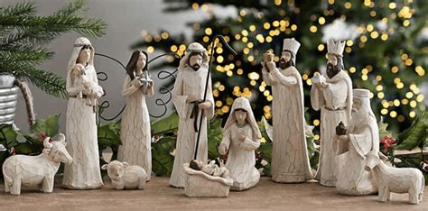 20+ Gorgeous and Modern Nativity Sets • The How To Mom