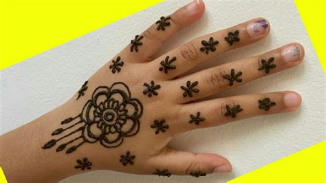 Amazing Mehndi Designs For Kids Smart Easy Ideas