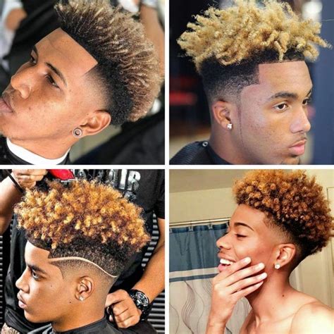 Low Fade with Blonde Coils Black Man Haircut Fade, Black Boys Haircuts, Low Fade Haircut ...