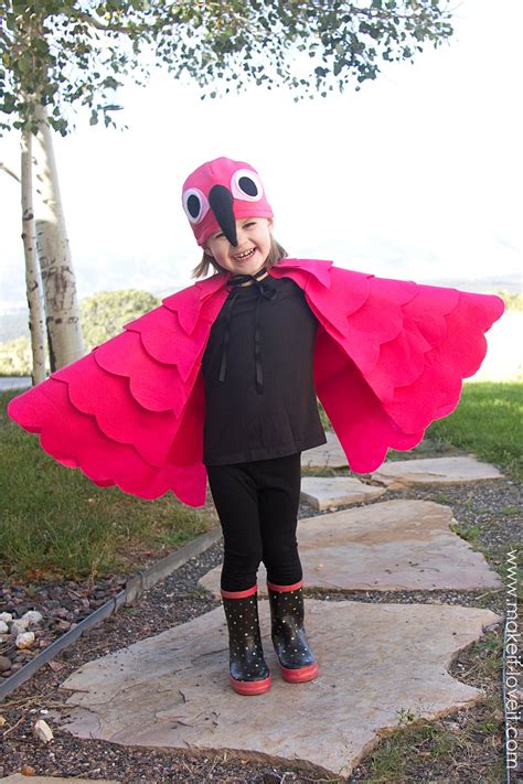 Simple Flamingo Costume.....for any age! | Make It & Love It