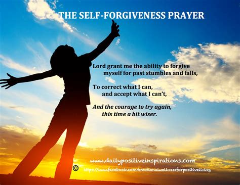 Spiritual Inspiration...: Self Forgiveness Prayer...