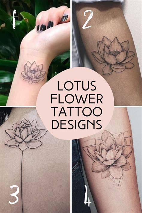 Beautiful Flower Tattoos (200+ Designs) For 2021 - tattooglee | Flower tattoo meanings, Lotus ...