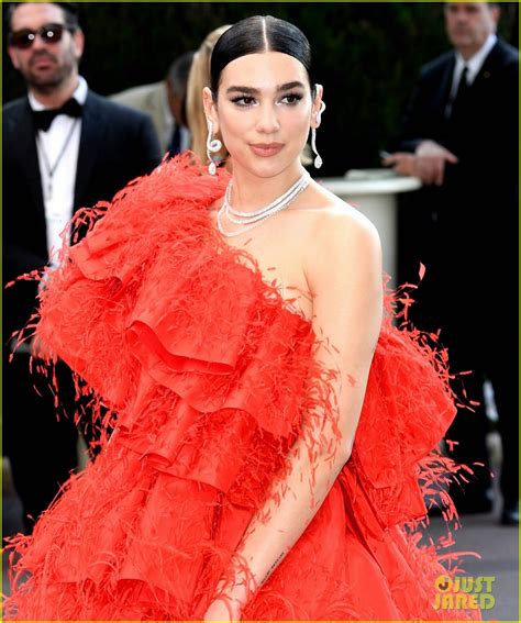 Dua Lipa Wears Epic Red Dress at amfAR Cannes Gala 2019!: Photo 4297699 ...