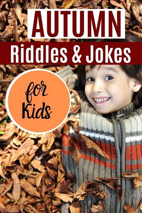 Autumn Riddles and Jokes for Kids | Jokes for kids, Kids laughing, Jokes