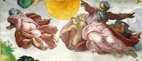 Creation of Sun Moon and Planets Within the Sistine Chapel Ceiling #1 ...