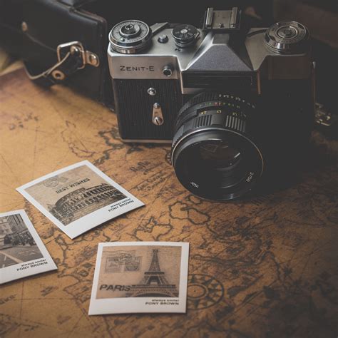 Download wallpaper 2780x2780 vintage, retro, camera, map, photos, travel ipad air, ipad air 2 ...