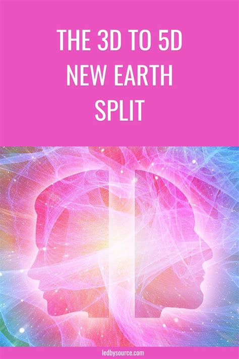 The 3D to 5D New Earth Split in 2023 | New earth, Earth, Psychic ...