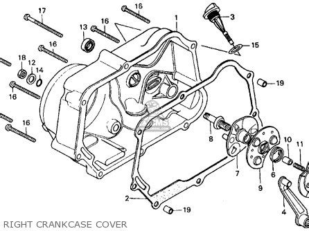 Honda CT70 TRAIL 70 1978 USA parts lists and schematics