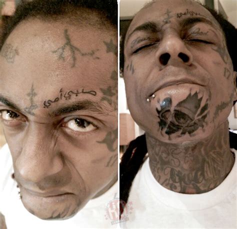 Did You Miss It? Lil Wayne Gets New Face Tattoos - That Grape Juice