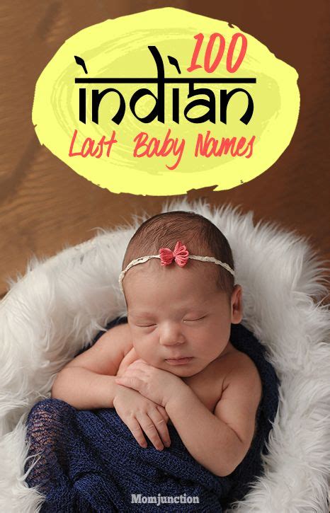 100 Most Popular Indian Last Names Or Surnames | Modern baby names ...