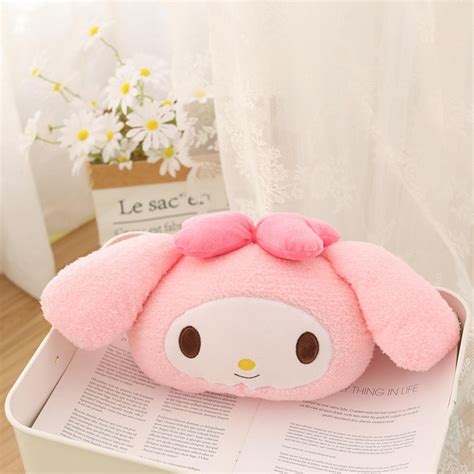 Buy GXYMF Kawaii Cinnamoroll Sanrio Plush Toy My Melody Plushie Cat Kuromi Pillow Cute Sanrio ...