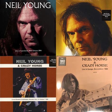 Neil Young - Four great live albums - Multiple titles - LP Album, LP's - 2015/2017 - Catawiki