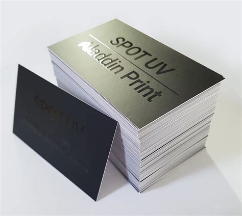 Spot UV Business Cards & Foil Business Cards | Aladdinprint.com