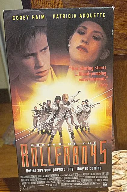 PRAYER OF THE Rollerboys (1992) VHS Screener Tape Classic Corey Haim ...