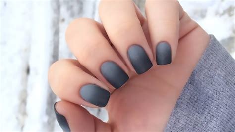 Discover more than 152 matt grey nail polish latest - ceg.edu.vn