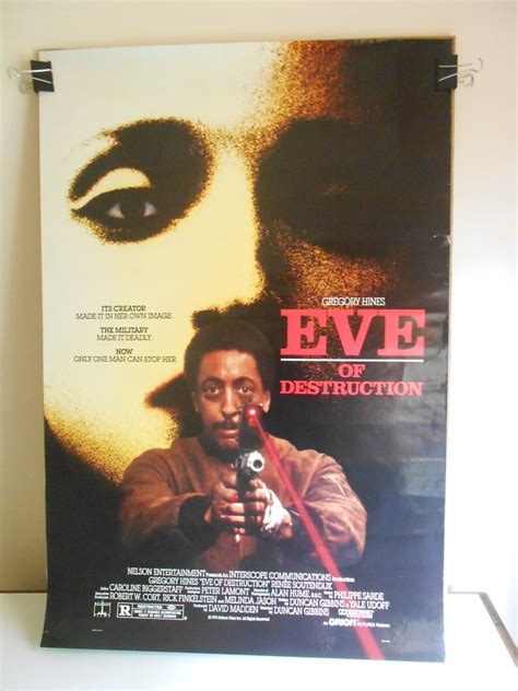 Eve Of Destruction 1991 Original 2 Sided Movie Poster | Etsy