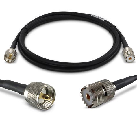 Proxicast - Ultra Flexible Coax Cable - PL259 Male - SO239 Female