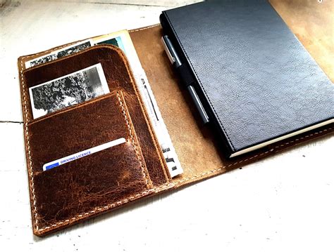 Refillable Leather Journal. Leuchtturm1917 Cover . A5 - Etsy UK ...