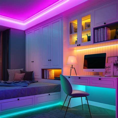 Led Strip Light – Smart Explore | Awesome bedrooms, Neon room, Dream rooms