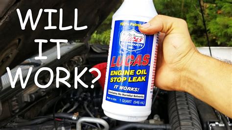 Stop Engine Oil Leaks WILL IT WORK?!? - YouTube