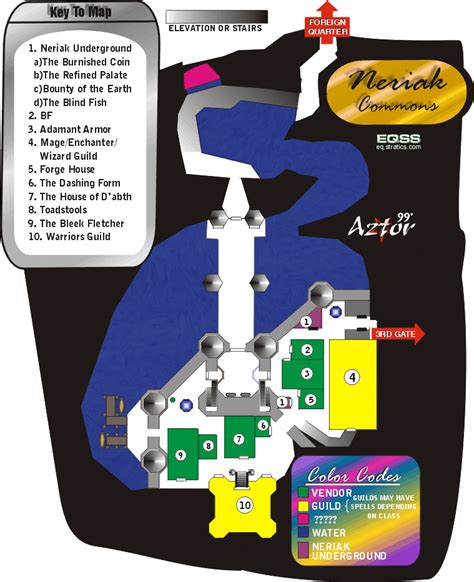 EQ Neriak (Third Gate, Commons, Foreign Quarter) maps