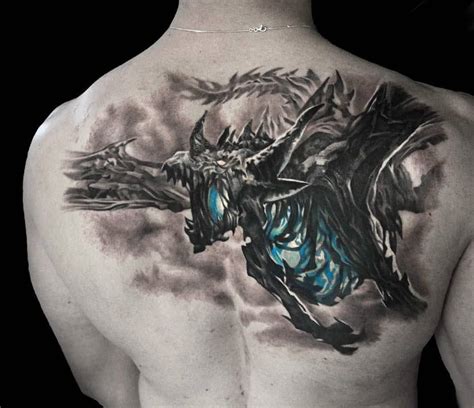 Lich King Dragon tattoo by Vid Blanco | Photo 22077