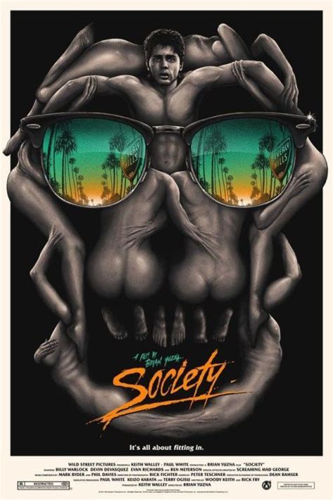 Brian Yuzna’s “SOCIETY” by Matt Ryan Tobin | Alternative movie posters, Best movie posters ...