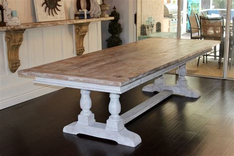 Genuine Hand Turned Balustrade Trestle Table Legs - Etsy | Farmhouse dining room table, Trestle ...