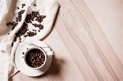 Coffee Beans in a Coffee Cup Free Stock Photo | picjumbo