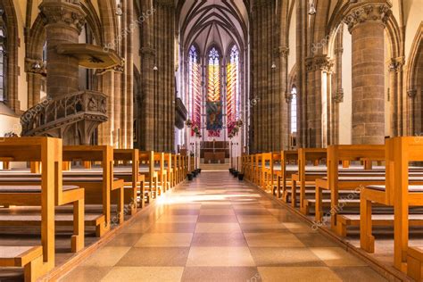 Saint Paul Church Cathedral Architecture Interior Pews Benches H – Stock Editorial Photo ...