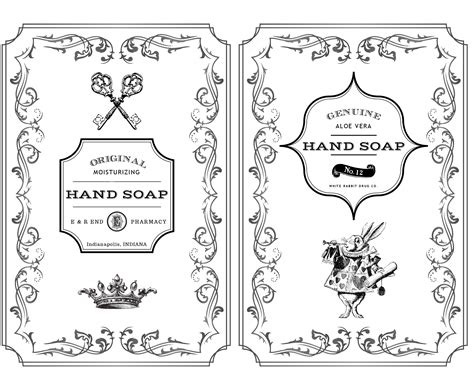 Hand Soap Label Printables - Rae Botsford End