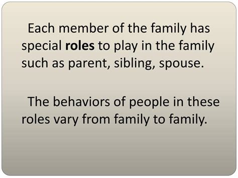 PPT - Roles and Functions of the Family PowerPoint Presentation, free ...