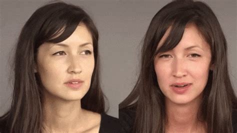 Alcohol flush reaction (before and after drinking) : gifs