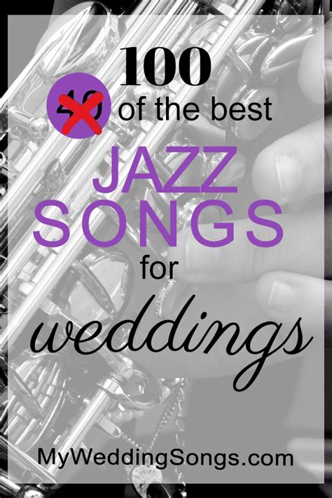 The 75 Best Jazz Songs for Your Wedding | My Wedding Songs