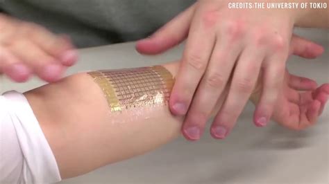 Skin Electronics │ Biometric Sensors │ Semiconductor Technology - YouTube