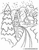 Snow Coloring Pages At GetColoringscom  Free Printable Colorings sketch template