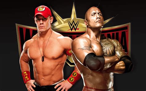 John Cena Asked About Possible Rematch Against The Rock at WrestleMania 35