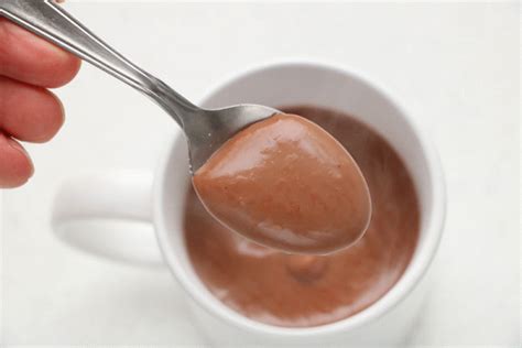 Italian hot chocolate : This delicious, custardy chocolate treat is ...