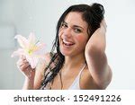 Woman Washing Herself Free Stock Photo - Public Domain Pictures