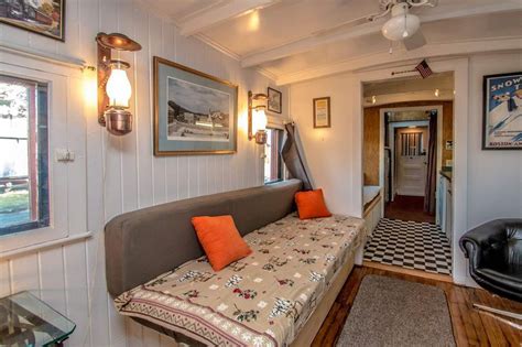 Tiny home, caboose style, can be yours for $52K - Curbed