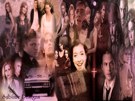 Collage wallpaper | Collage Wallpaper with Buffy the vampire… | Flickr